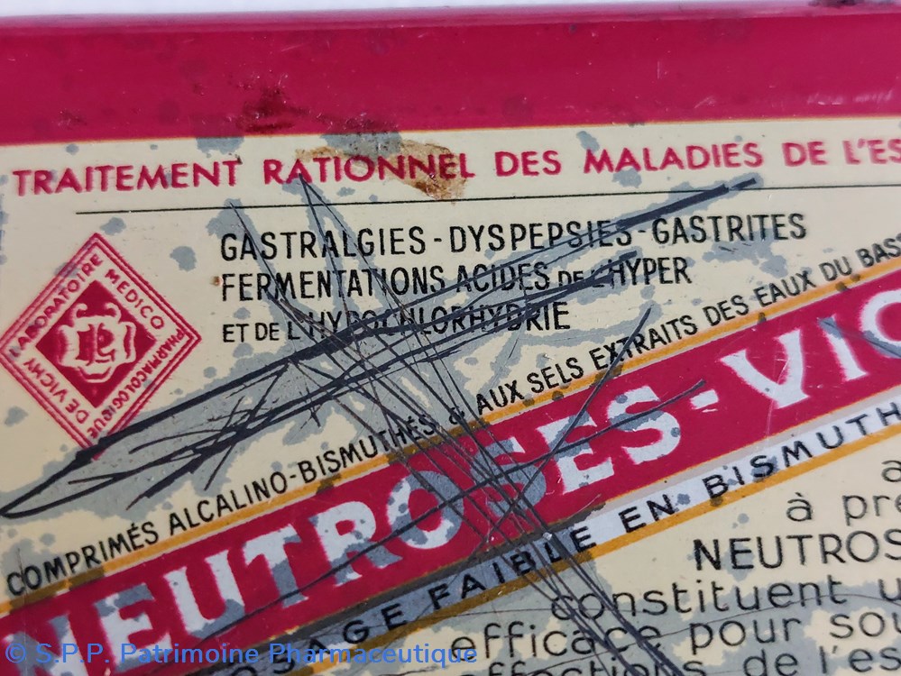 NEUTROSES- VICHY ( Comprimés estomac) 4 science neutroses vichy comprimes estomac