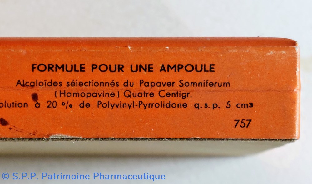 science pharmacie homopavine retard 7 ampoules de 5 cm3