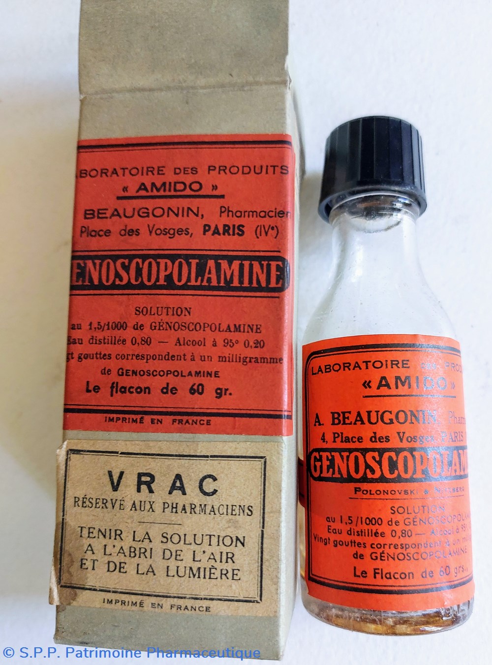 science pharmacie genoscopolamine flacon 60 grs