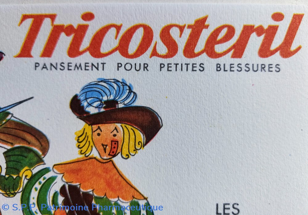 science pharmacie tricosteril pansements buvard n 1 les trois mousquetaires