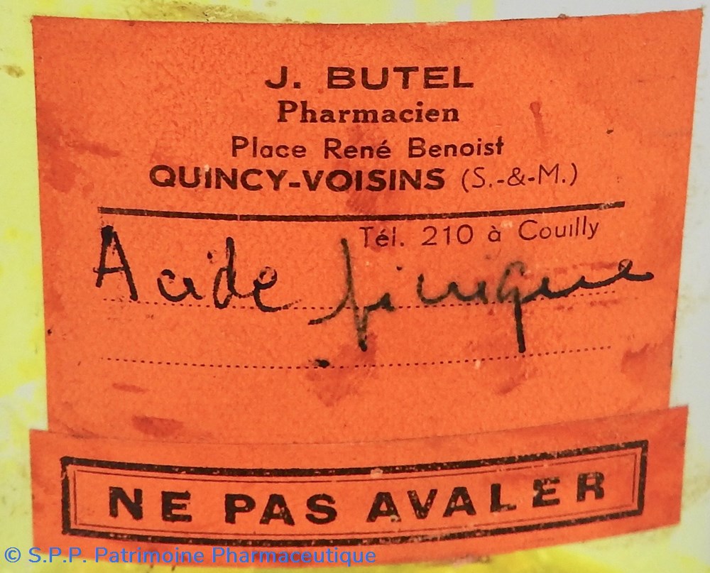 science pharmacie acide picrique
