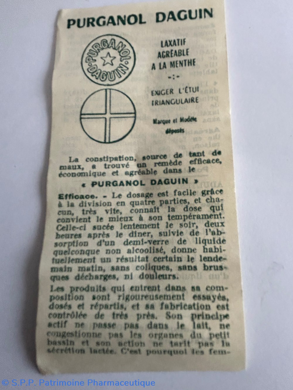 science pharmacie purganol daguin tablettes