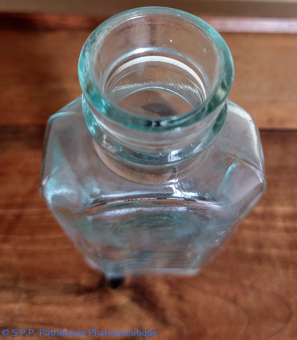 science pharmacie 16 flacon en verre transparent forme octogonal