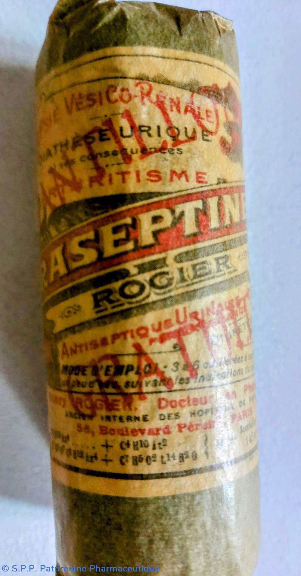 science uraseptine antiseptique urinaire
