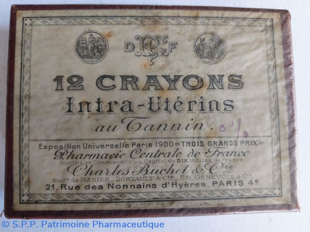 CRAYONS INTRA- UTÉRINS science crayons intra uterins