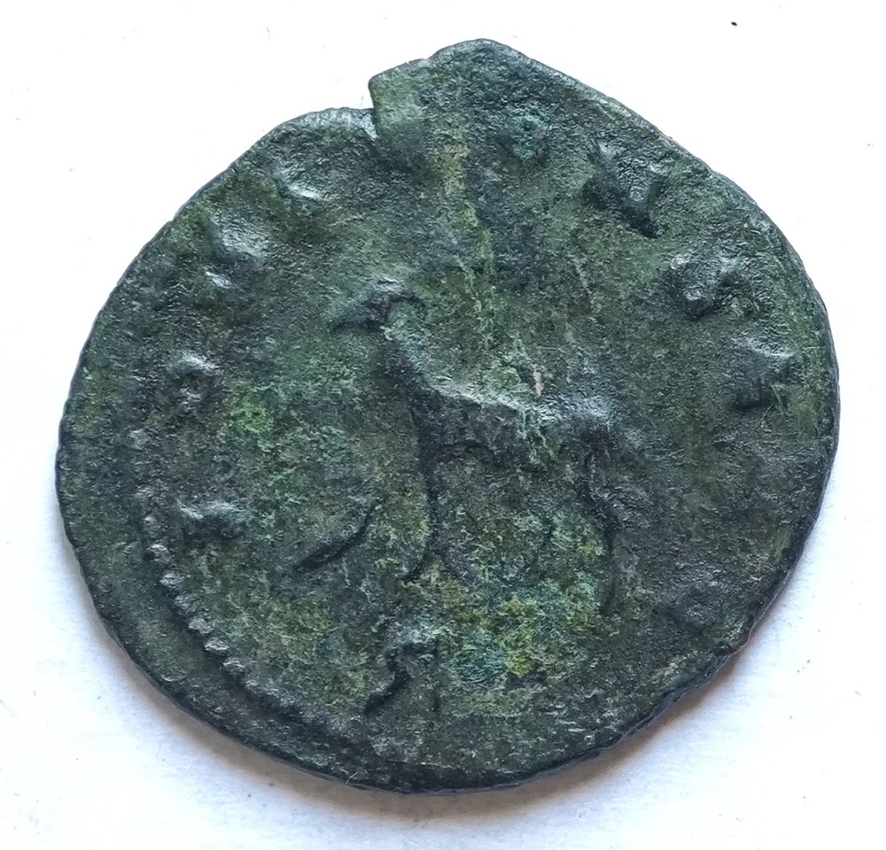 Gallienus Antoninian alte dokumente gallienus antoninian
