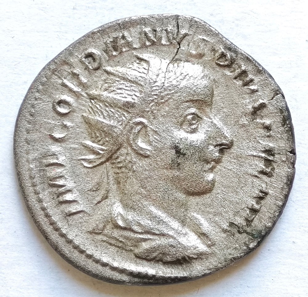 Gordianus III Antoninian alte dokumente gordianus iii antoninian