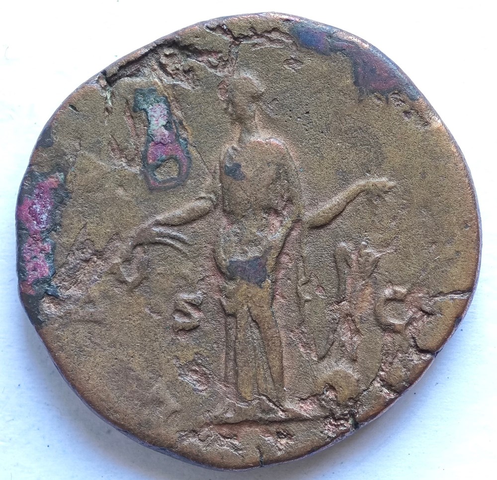Crispina Sestertius alte dokumente crispina sestertius
