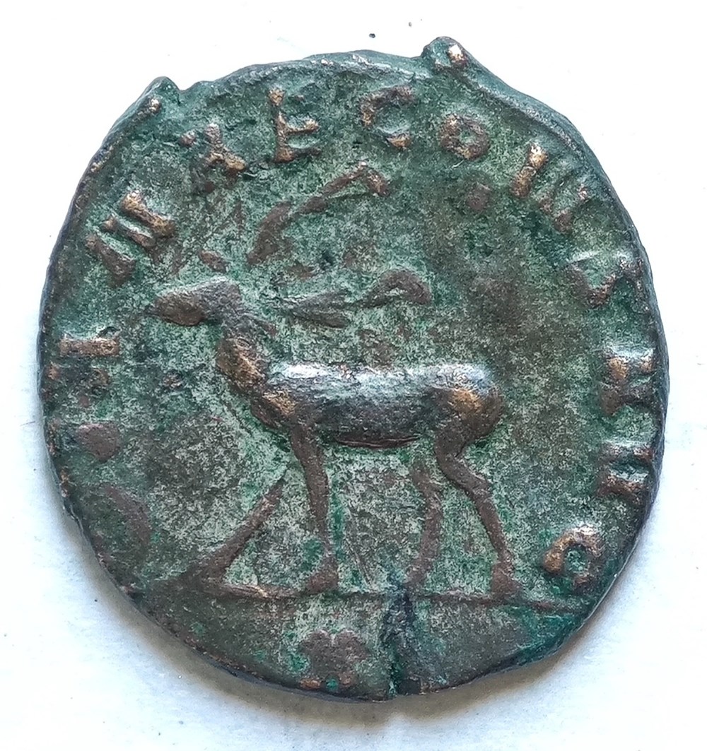 Gallienus Antoninian alte dokumente gallienus antoninian