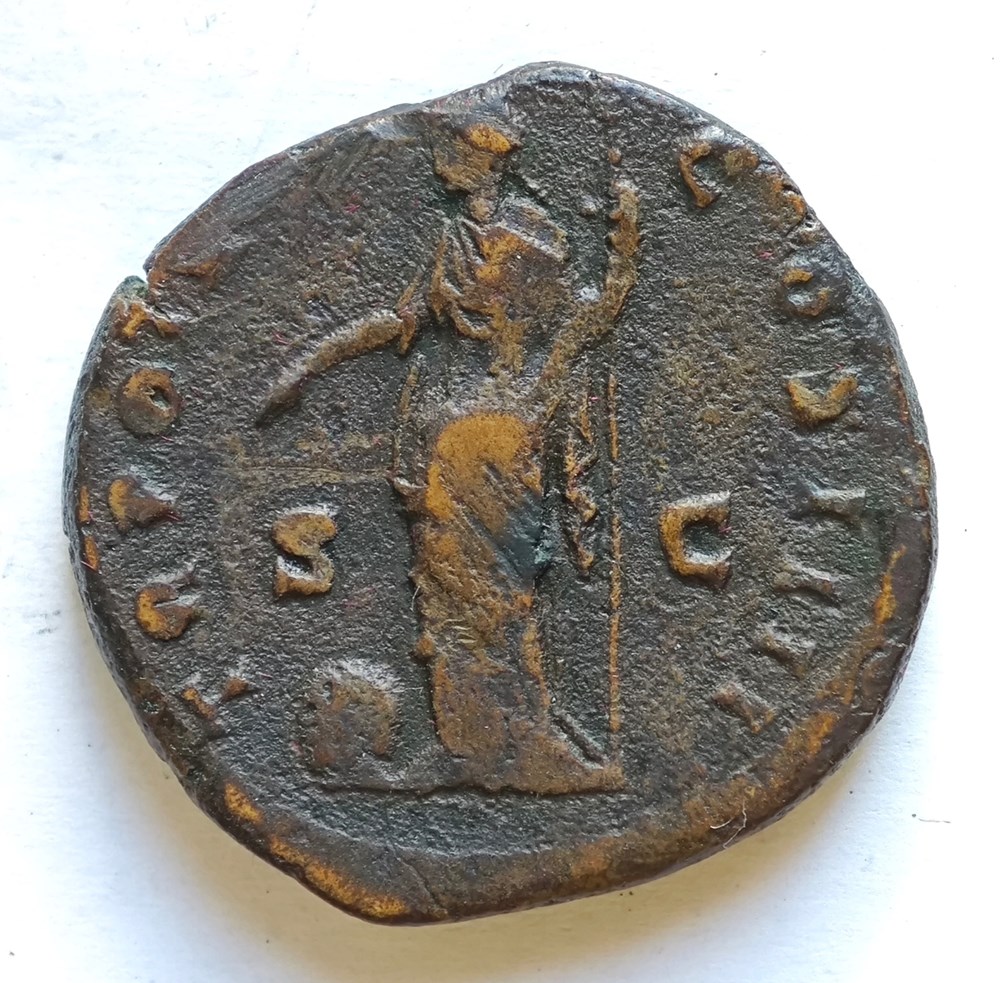 kunst antiquitaten antoninus pius dupondius