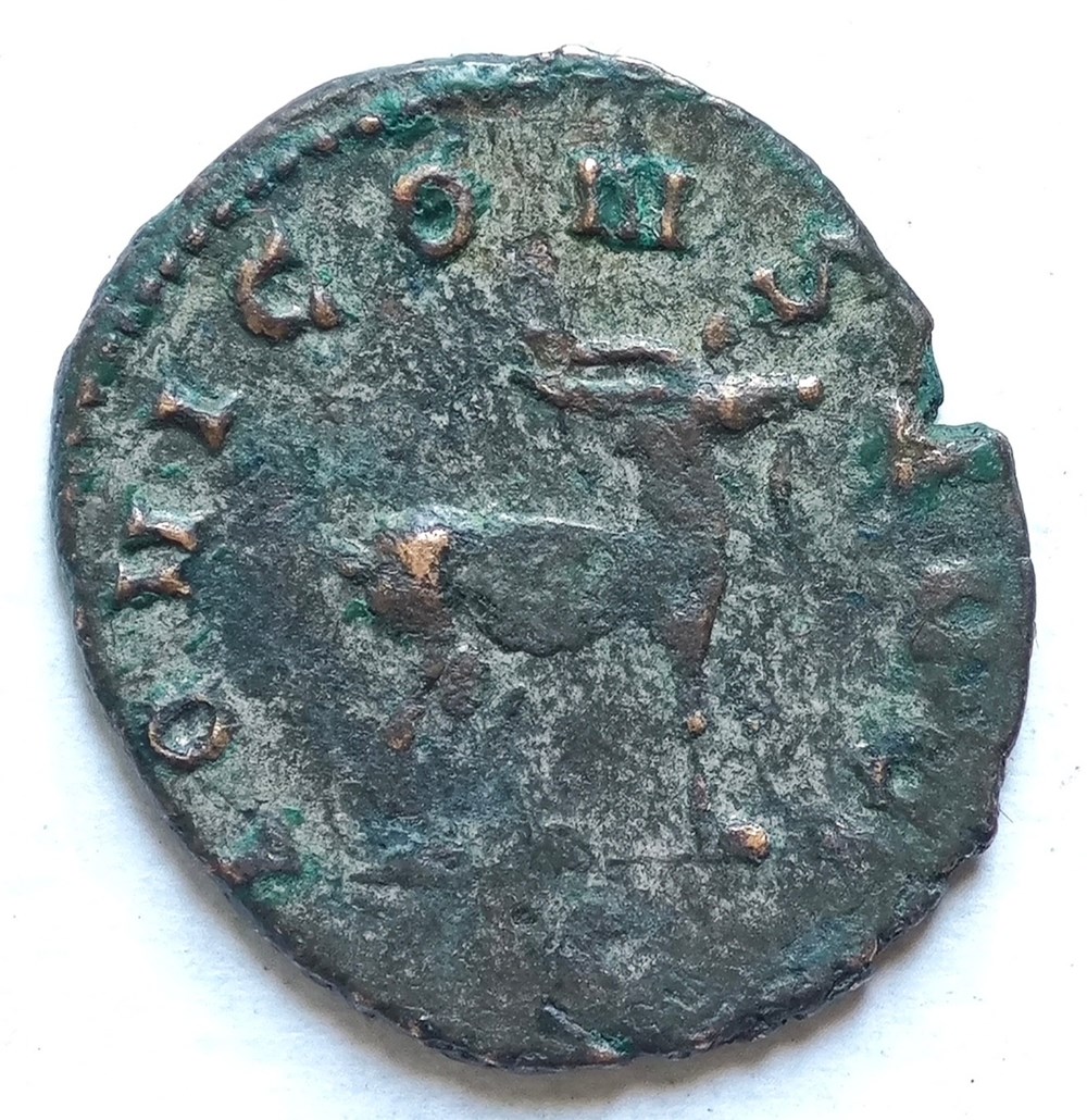 Gallienus Antoninian alte dokumente gallienus antoninian