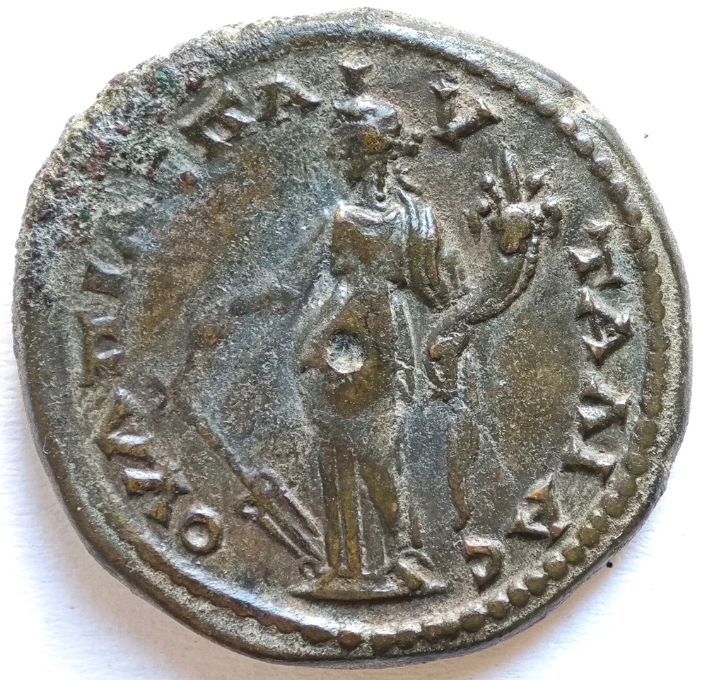 Faustina II AE22, Pautaila kunst antiquitaten faustina ii ae22 pautaila