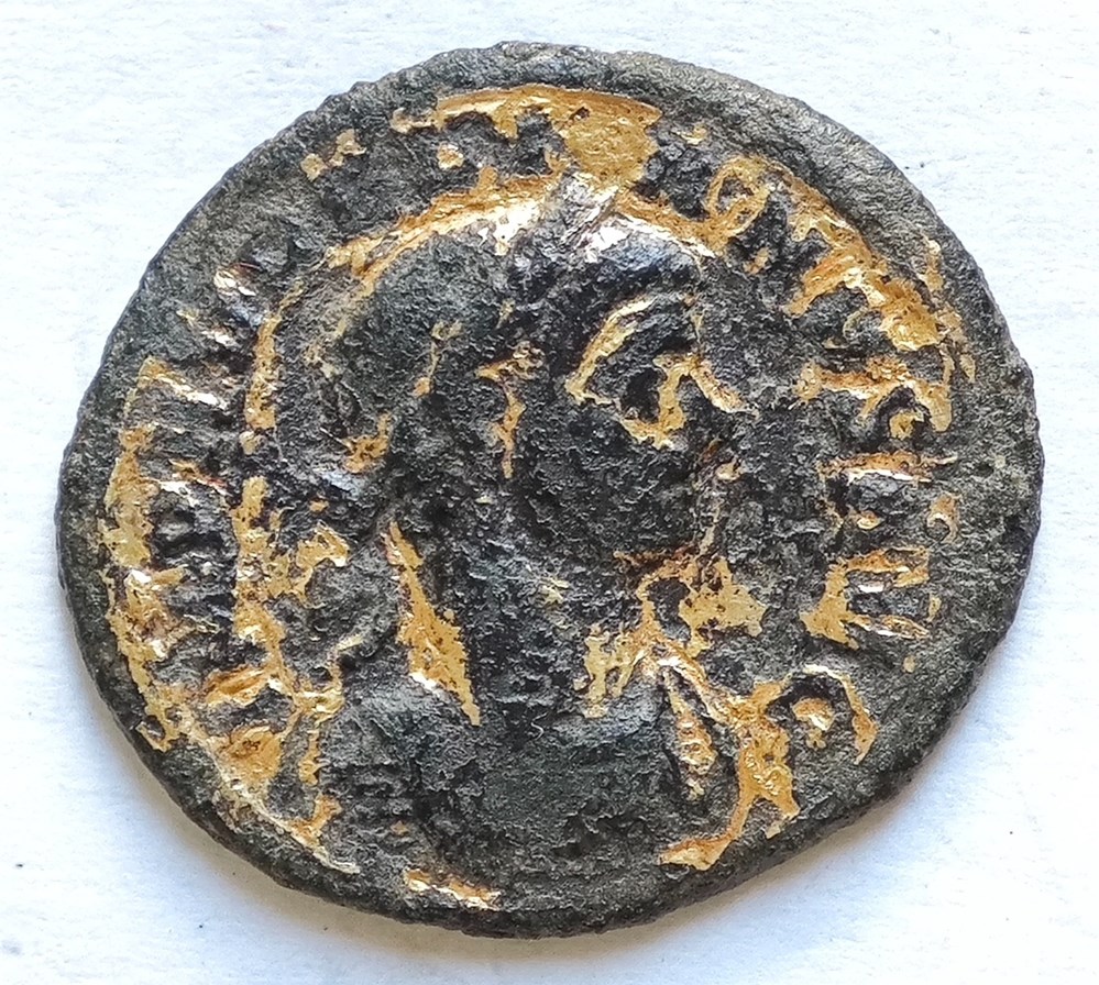 Aurelian Denar vergoldet kunst antiquitaten aurelian denar vergoldet