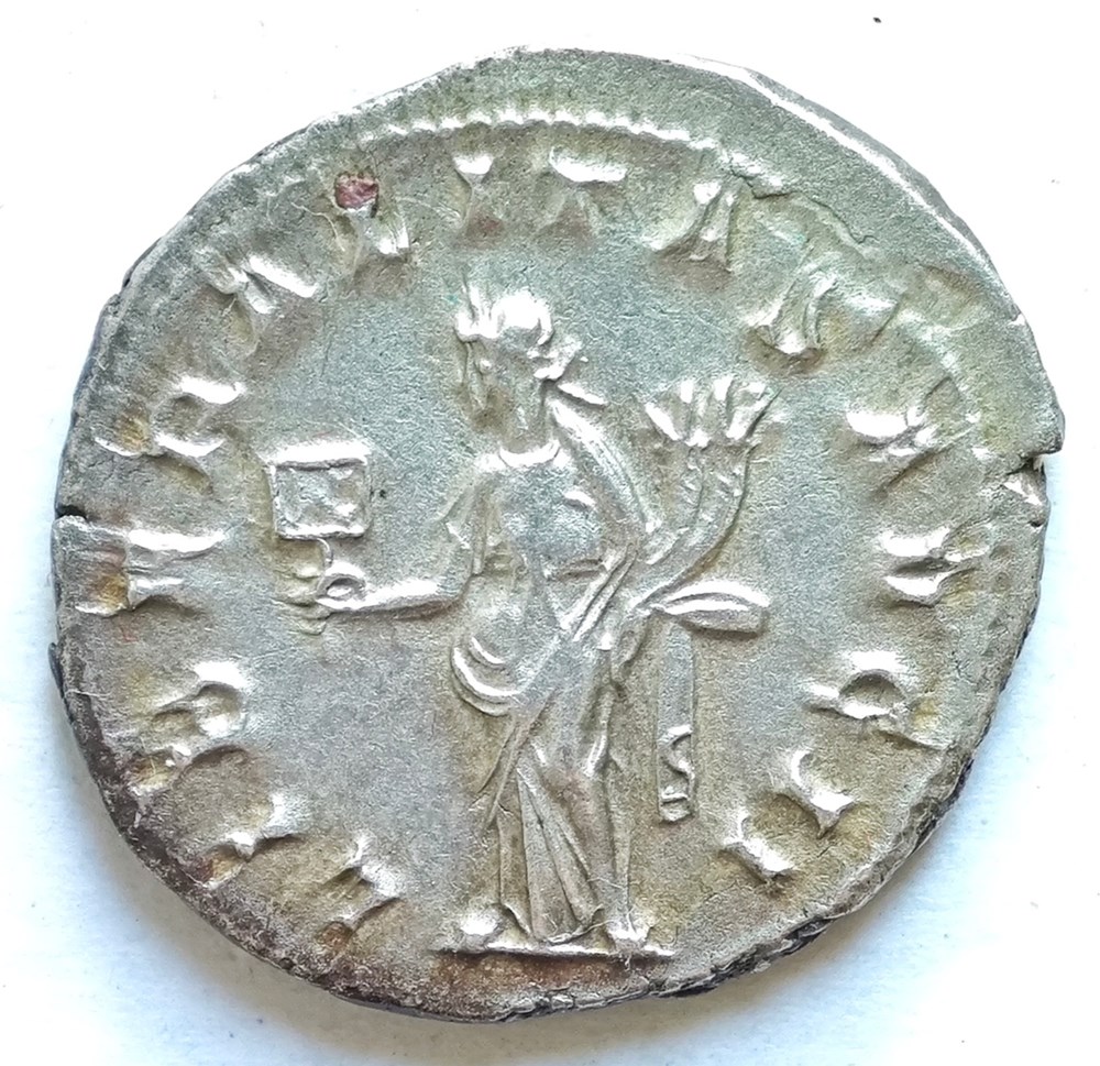 Gordianus III Antoninian alte dokumente gordianus iii antoninian