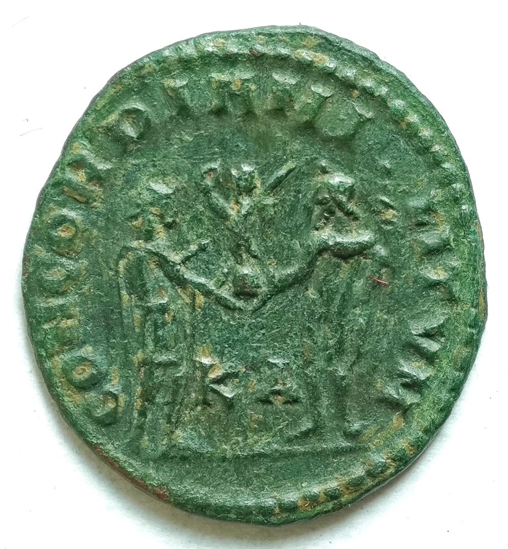 Constantius I Chlorus Radiatus kunst antiquitaten constantius i chlorus radiatus