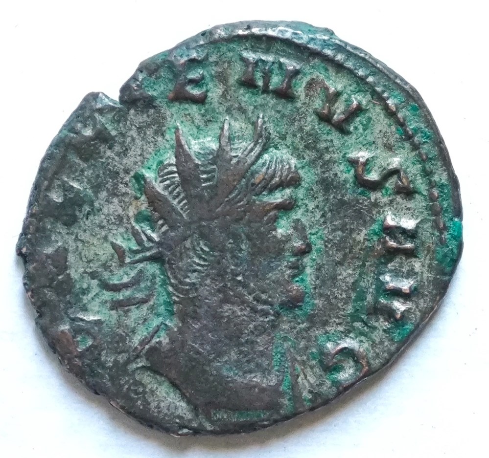 Gallienus Antoninian alte dokumente gallienus antoninian