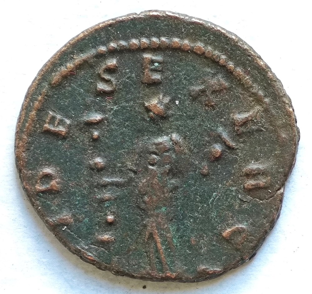 Claudius II Gothicus Antoninian alte dokumente claudius ii gothicus antoninian
