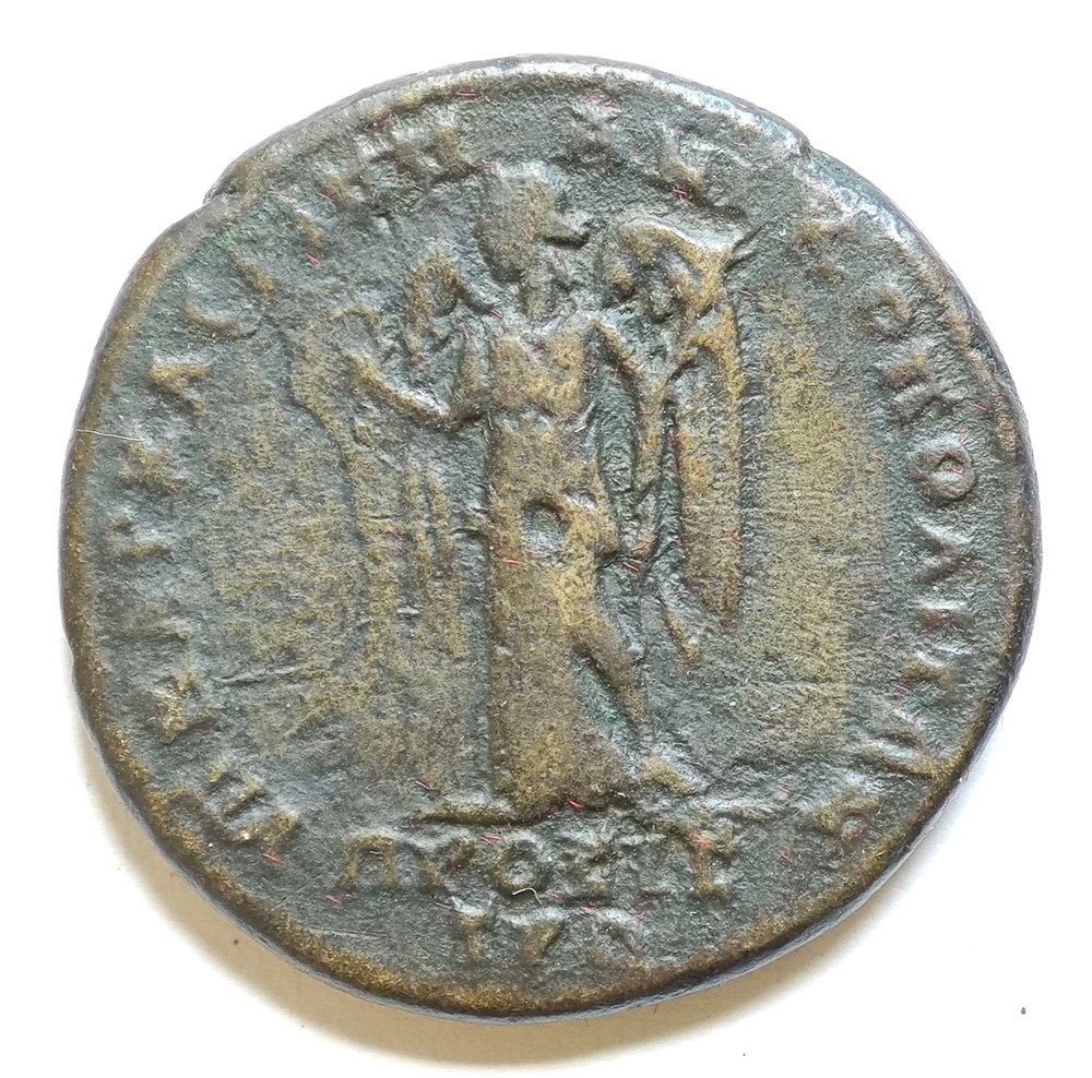 Macrinus AE27, Nicopolis ad Istrum kunst antiquitaten macrinus ae27 nicopolis ad istrum