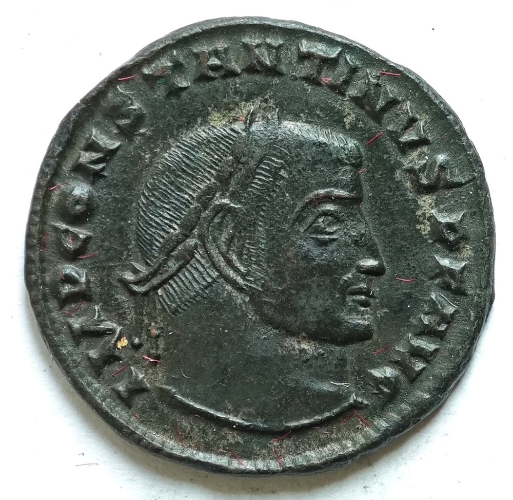 Constantinus I Siscia kunst antiquitaten constantinus i siscia