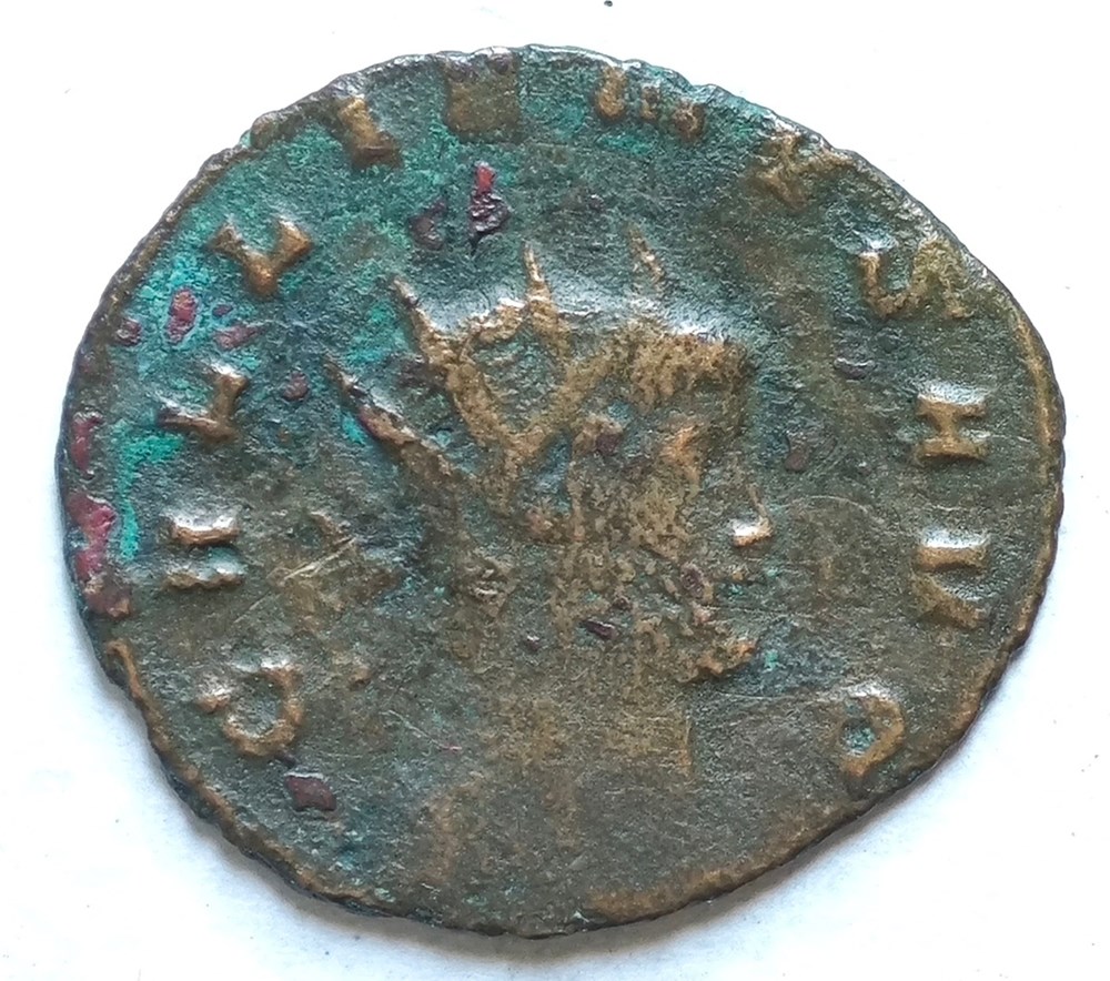 Gallienus Antoninian alte dokumente gallienus antoninian