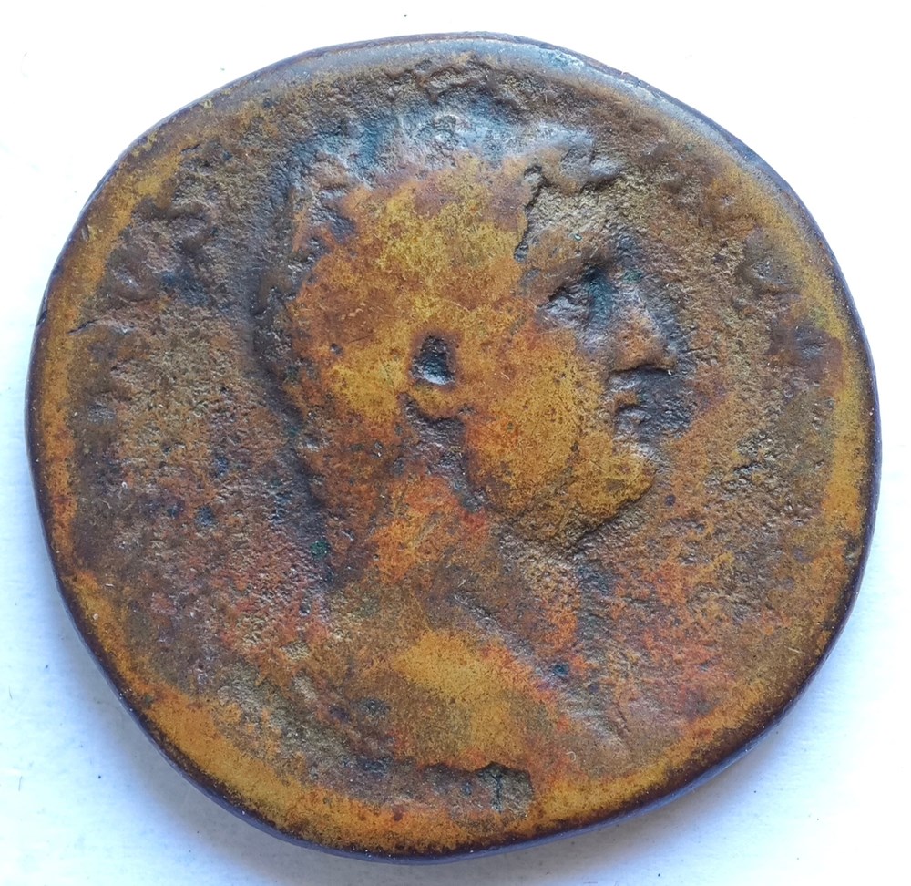 alte dokumente hadrianus sestertius