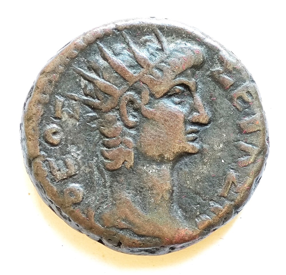 kunst antiquitaten nero augustus bi tetradrachm alexandria