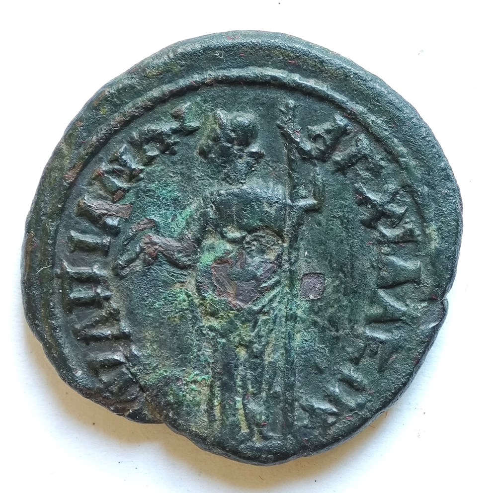 Gordianus III and Tranquillina AE27, Anchialus kunst antiquitaten gordianus iii and tranquillina ae27 anchialus