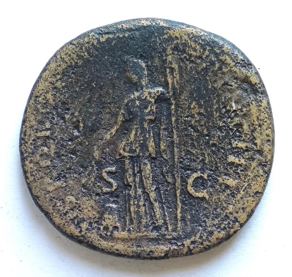 Trajanus Dupondius kunst antiquitaten trajanus dupondius