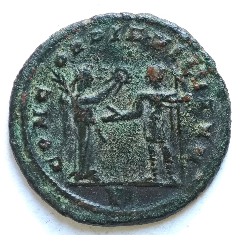 Florianus Antoninian alte dokumente florianus antoninian