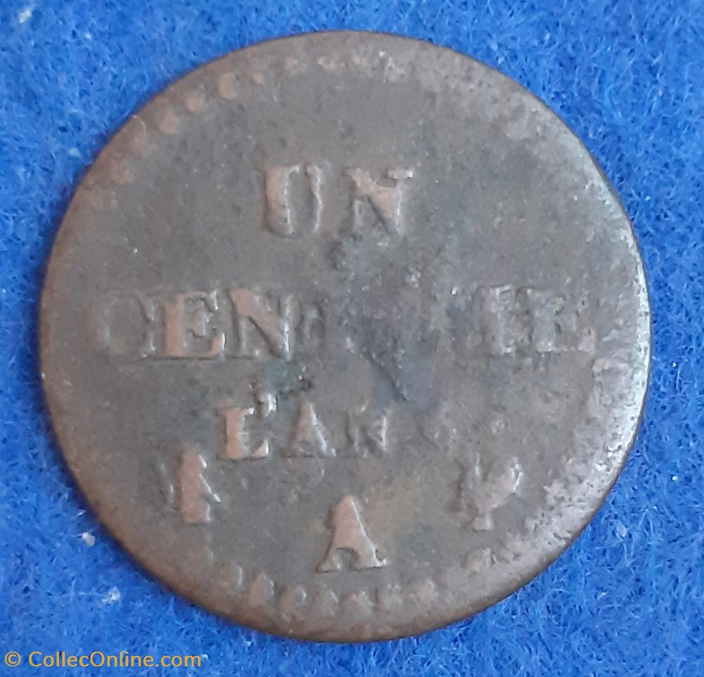 (1797-98) - 1 centime monnaies monde france 1797 98 1 centime