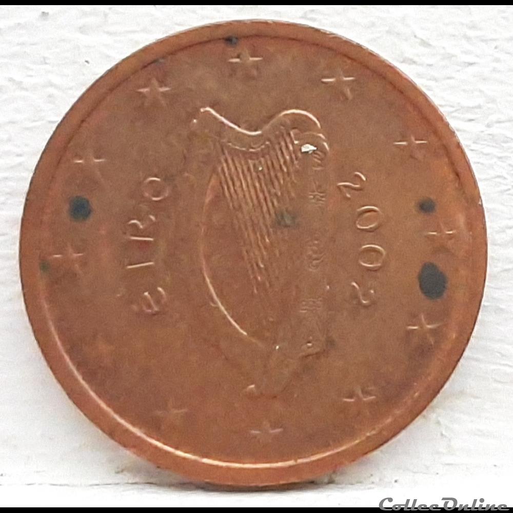 Irlande - 2002 - 2 cents monnaie euro irlande 2002 2 cents