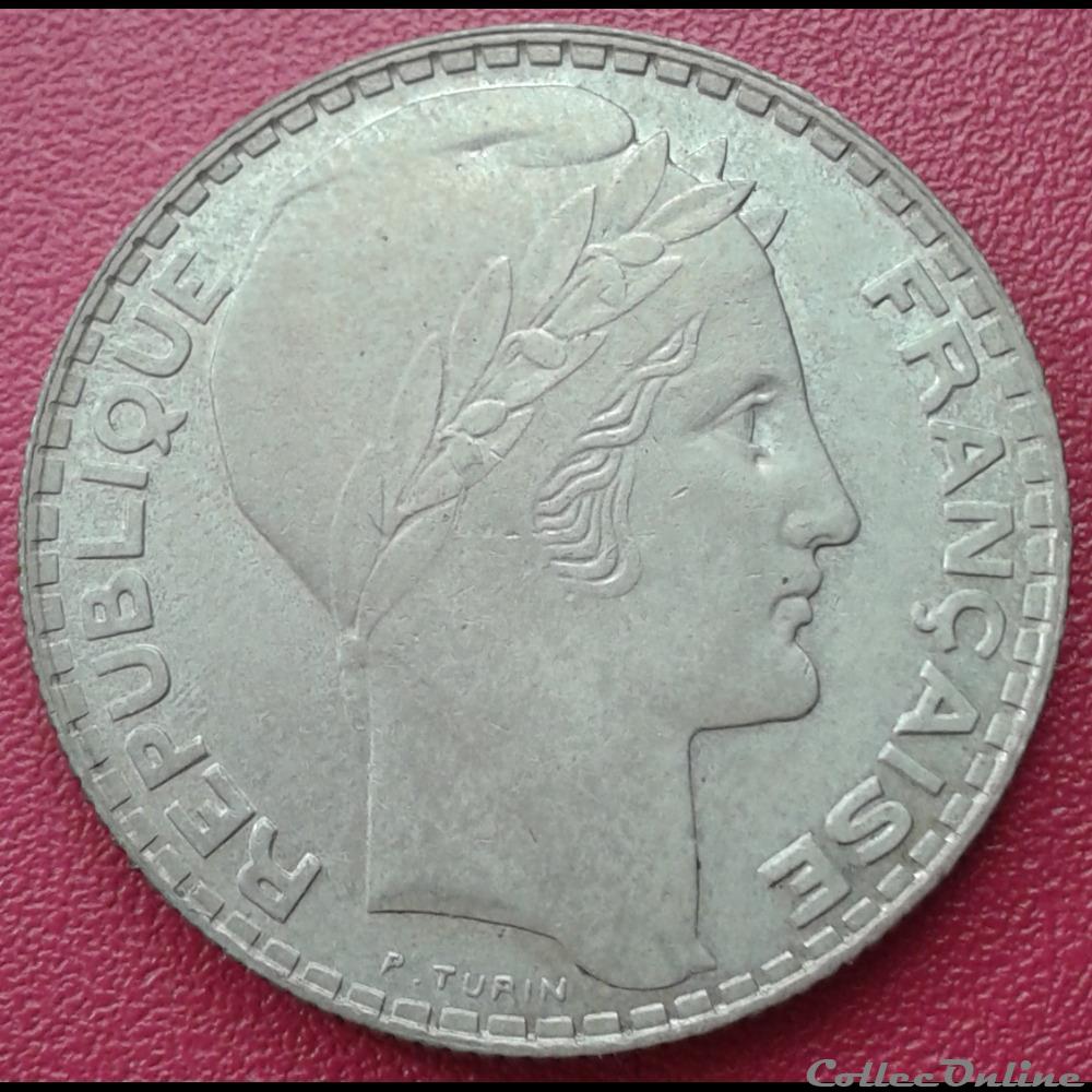 1939 - 10 francs monnaies monde france 1939 10 francs
