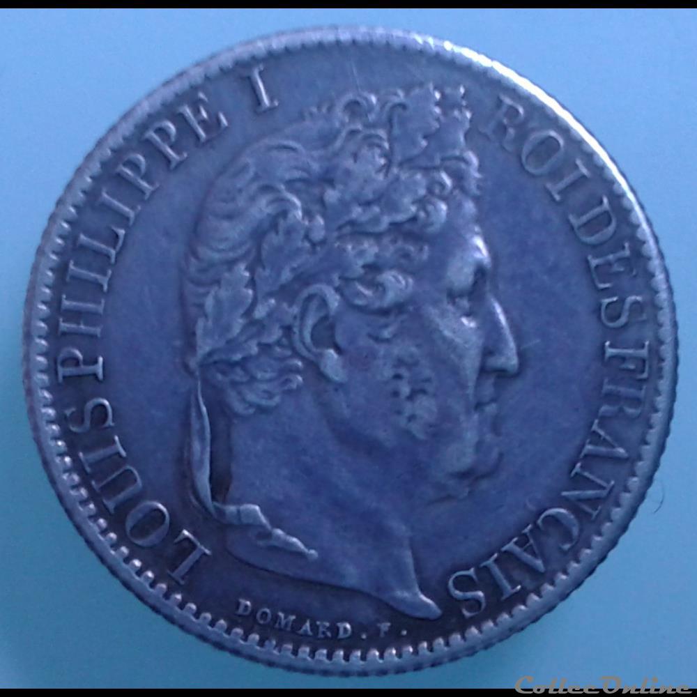 1845 - 50 centimes monnaies monde france 1845 50 centimes
