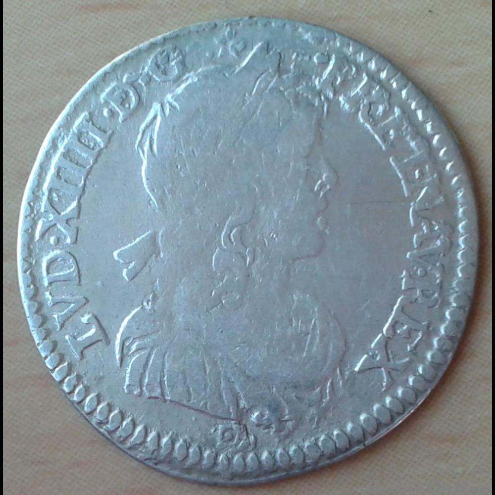 1659 I - 1/12ème écu - Louis XIV monnaies france a royales 1659 i 1 12eme ecu louis xiv