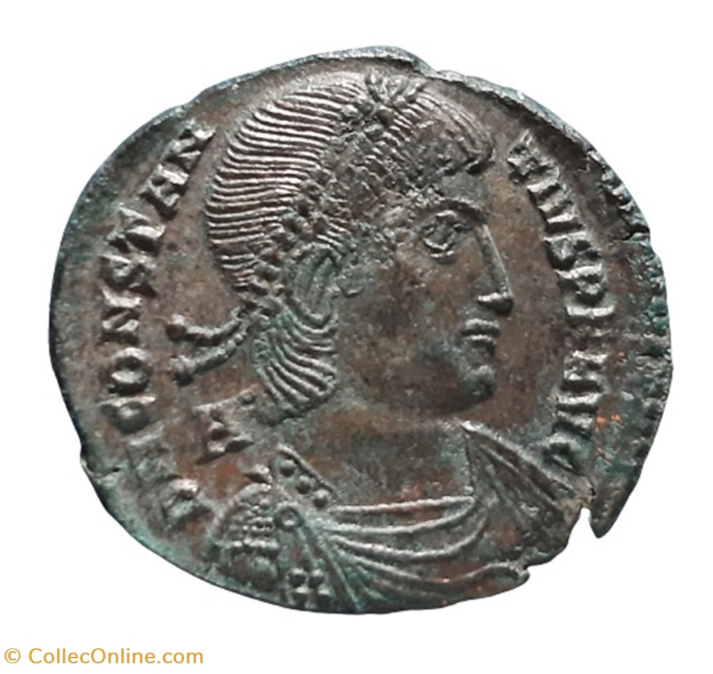 monnaies antiques romaines imperiales et republicaines 324 361 constance ii maiorina