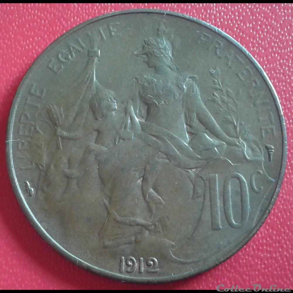 1912 monnaie france moderne 1912
