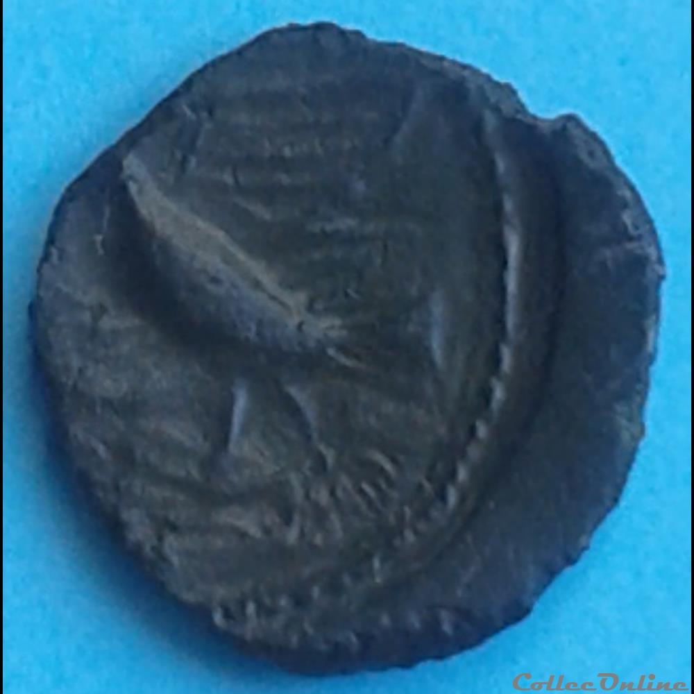 monnaies europe medievale france 10 gauloise veliocasses bronze