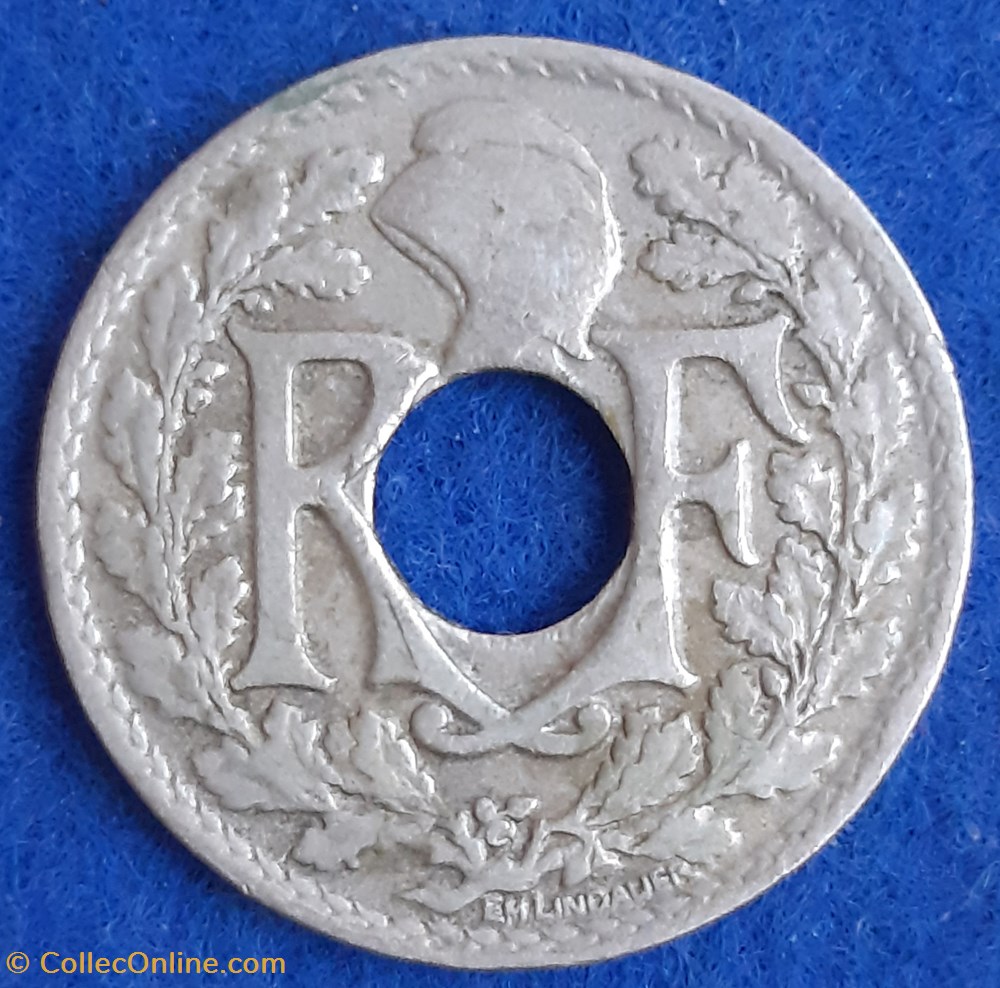 1924 Poissy - 10 centimes monnaies monde france 1924 poissy 10 centimes