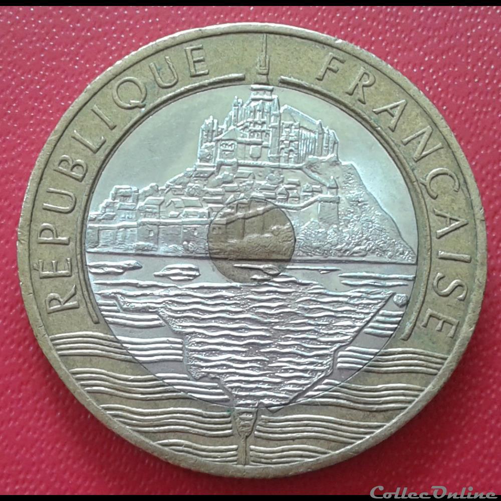 monnaies france modernes 1992 20 francs v serre 4c