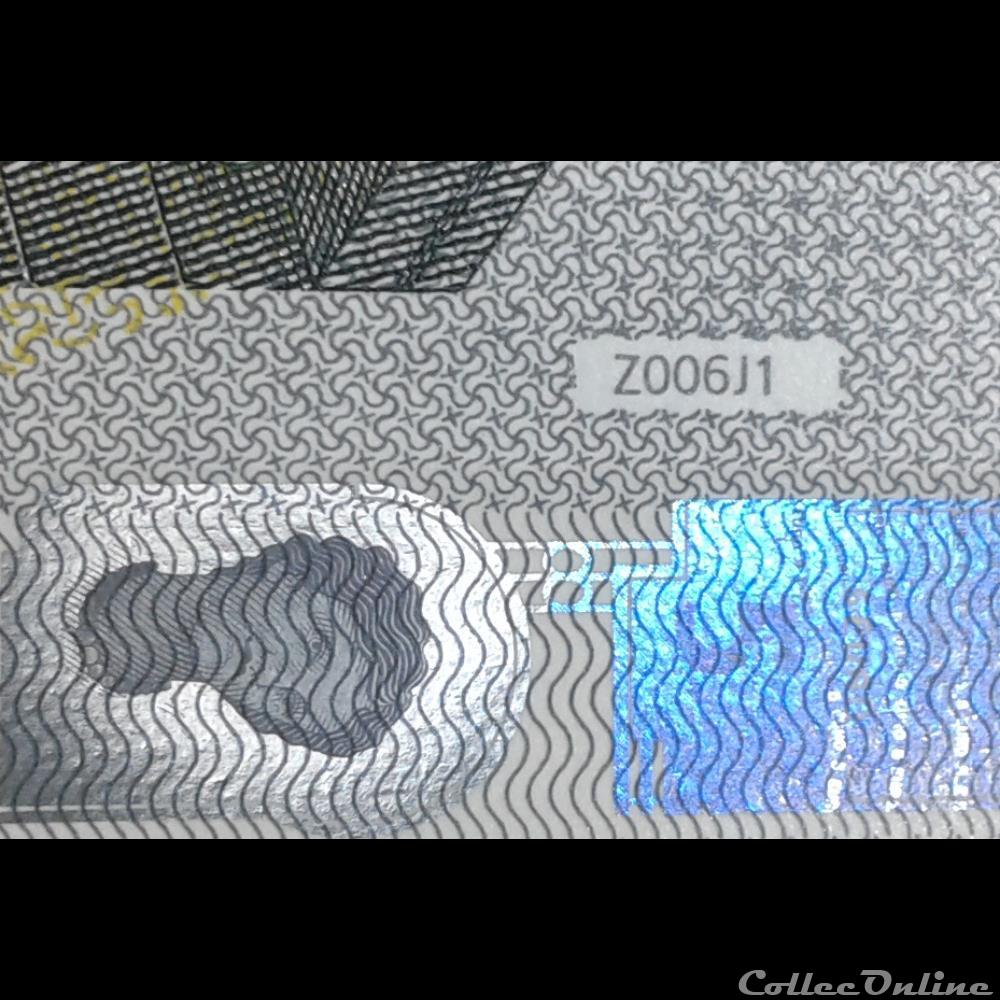 billet euro belgique 5 900009