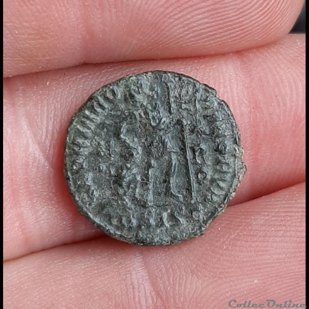 364/455 - VALENTINIENS ET THEODOSIENS - VALENTINIEN Ier - Nummus 3 monnaies antiques av jc ap romaines republicaines imperiales 364 455 valentiniens et theodosiens valentinien ier nummus