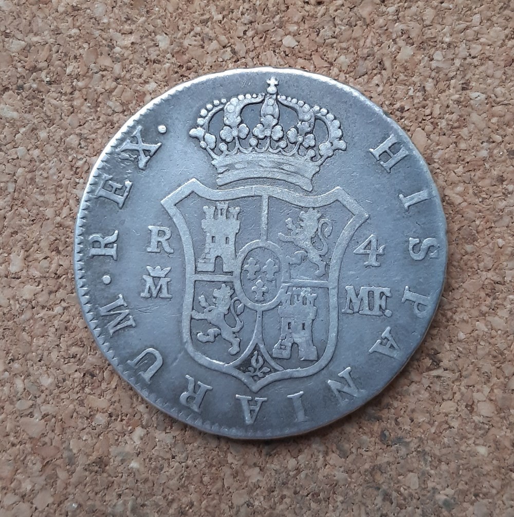 Espagne - 4 reales 1792 monnaies monde espagne 4 reales 1792