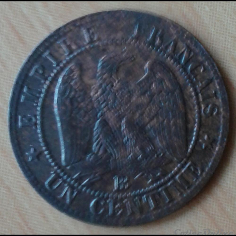 monnaies france modernes 1862 bb 1 centime grand bb