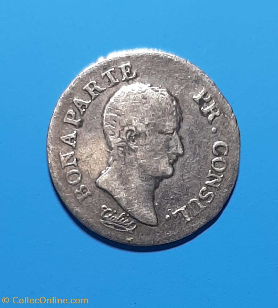 AN 12 A - Quart de Franc 2 monnaie france moderne an 12 a quart de franc