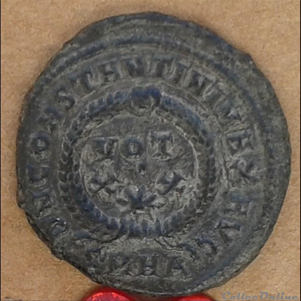 306/364 - LES CONSTANTINIENS - Constantin Ier Le grand - nummus monnaies antiques av jc ap romaines republicaines imperiales 306 364 les constantiniens constantin ier le grand nummus