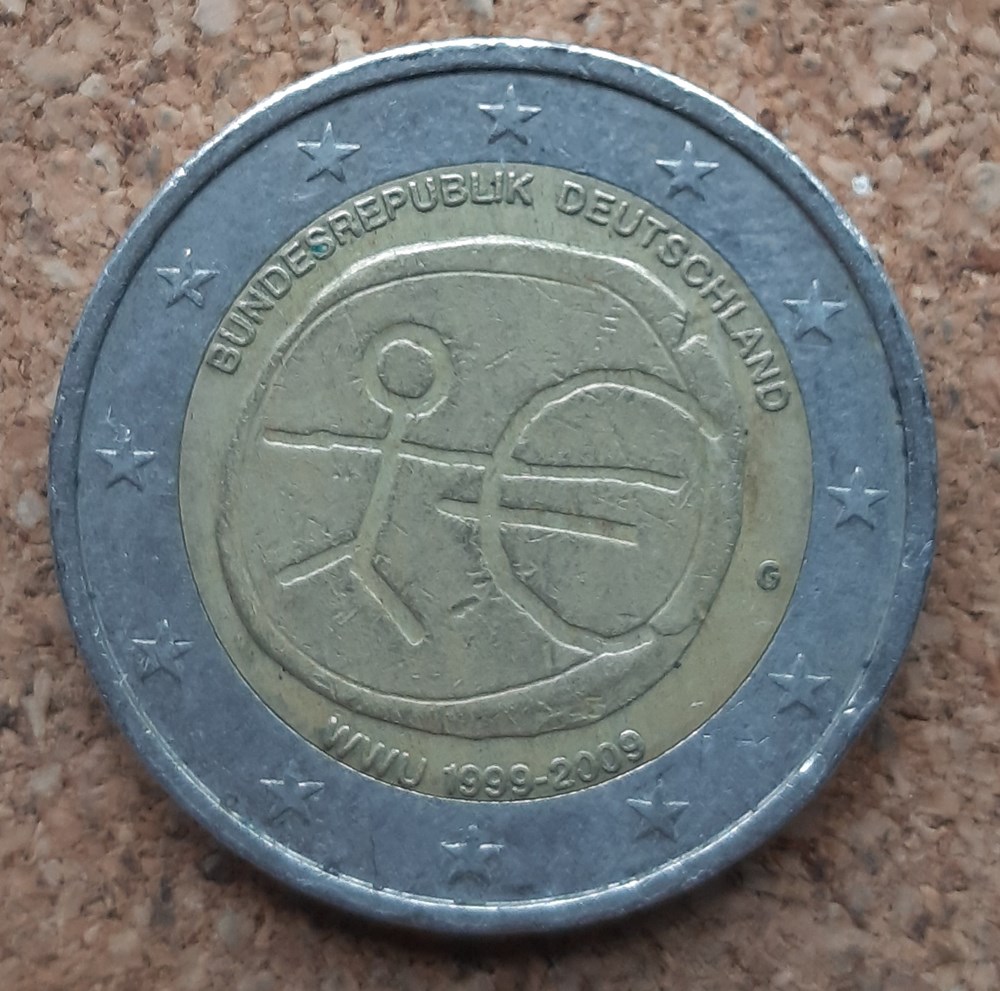 Allemagne - 2009 G monnaies euros allemagne 2009 g
