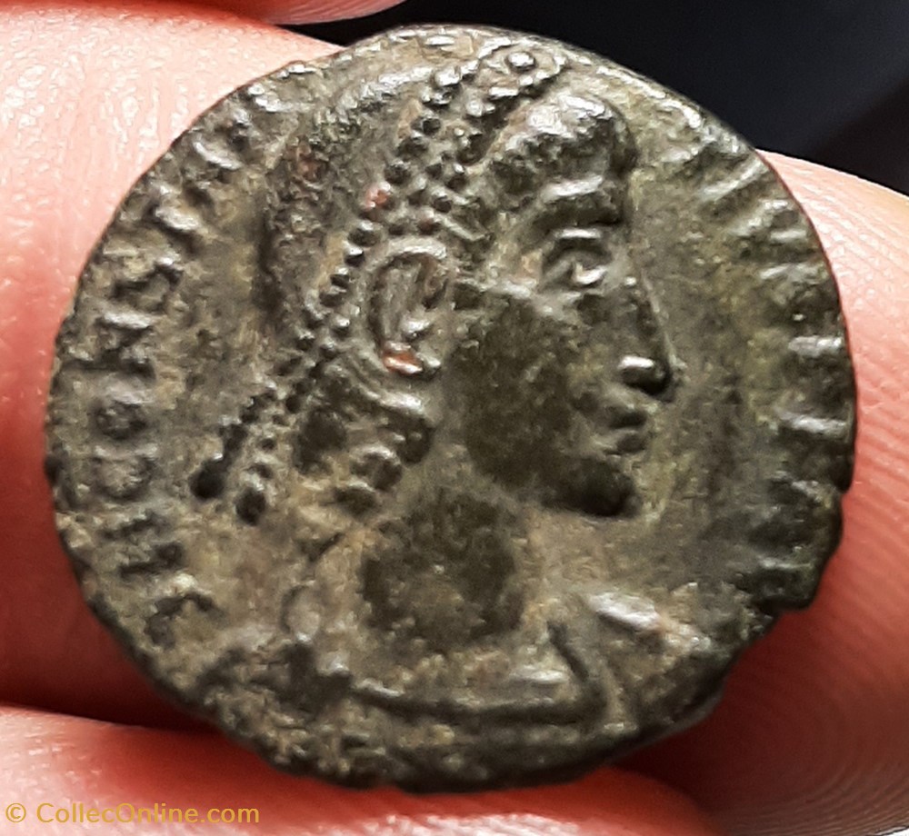 monnaies antiques av jc ap romaines republicaines imperiales 306 364 les constantiniens constance ii maiorina