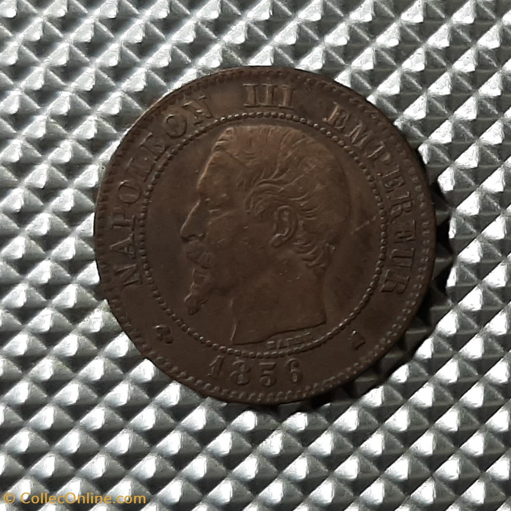 1856 K - 2 centimes monnaie france a moderne 1856 k 2 centimes
