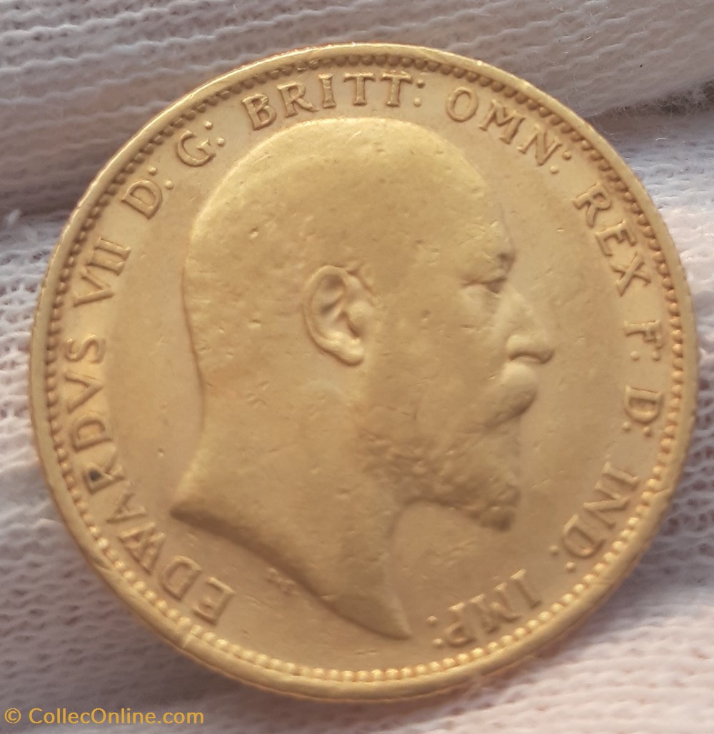 Australie - Souverain 1903 S - Edouard VII monnaies monde australie souverain 1903 s edouard vii