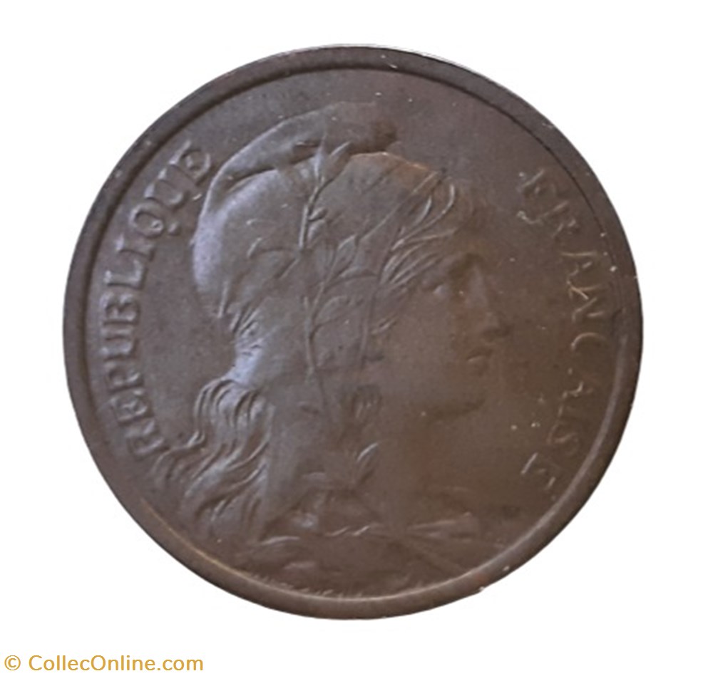 1920 - 2 centimes monnaies monde france 1920 2 centimes